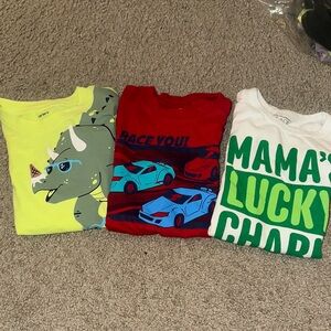 The Children's Place Red Race Car Tee